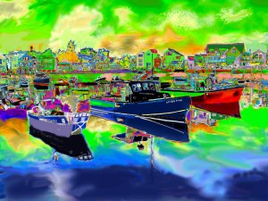 Bright Days on a Another Ocean ~ Philip Brent