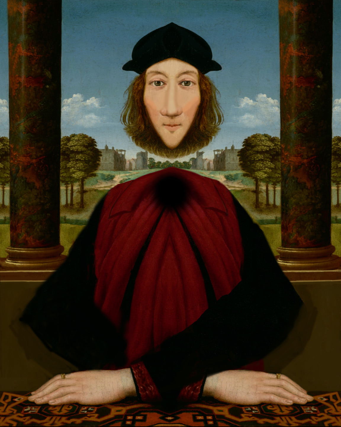 World Famous Floating Head Illusion ~ Philip Brent Harris